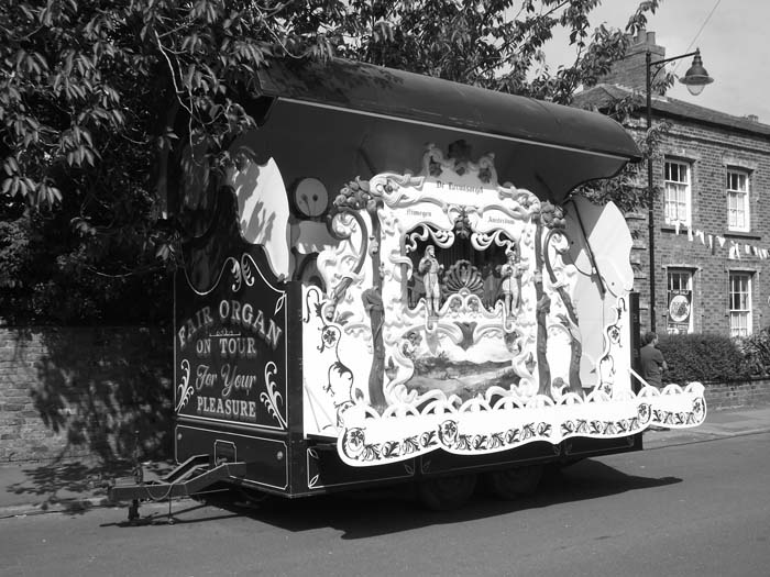 Victorian music organ