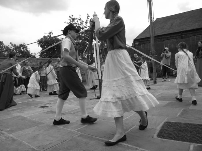 Maypole dancing